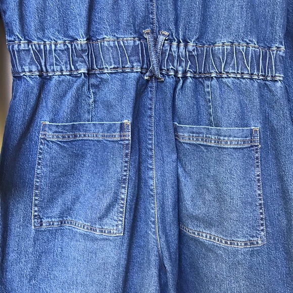 Universal Thread Womens Long Sleeves Denim Jumpsuit - Picture 5 of 6